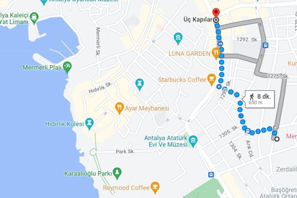 Aether Flats No7,Old Town, Beach, Central, Netflix Antalya Ngoại thất bức ảnh