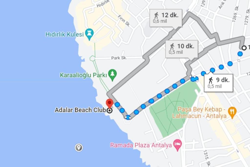 Aether Flats No7,Old Town, Beach, Central, Netflix Antalya Ngoại thất bức ảnh